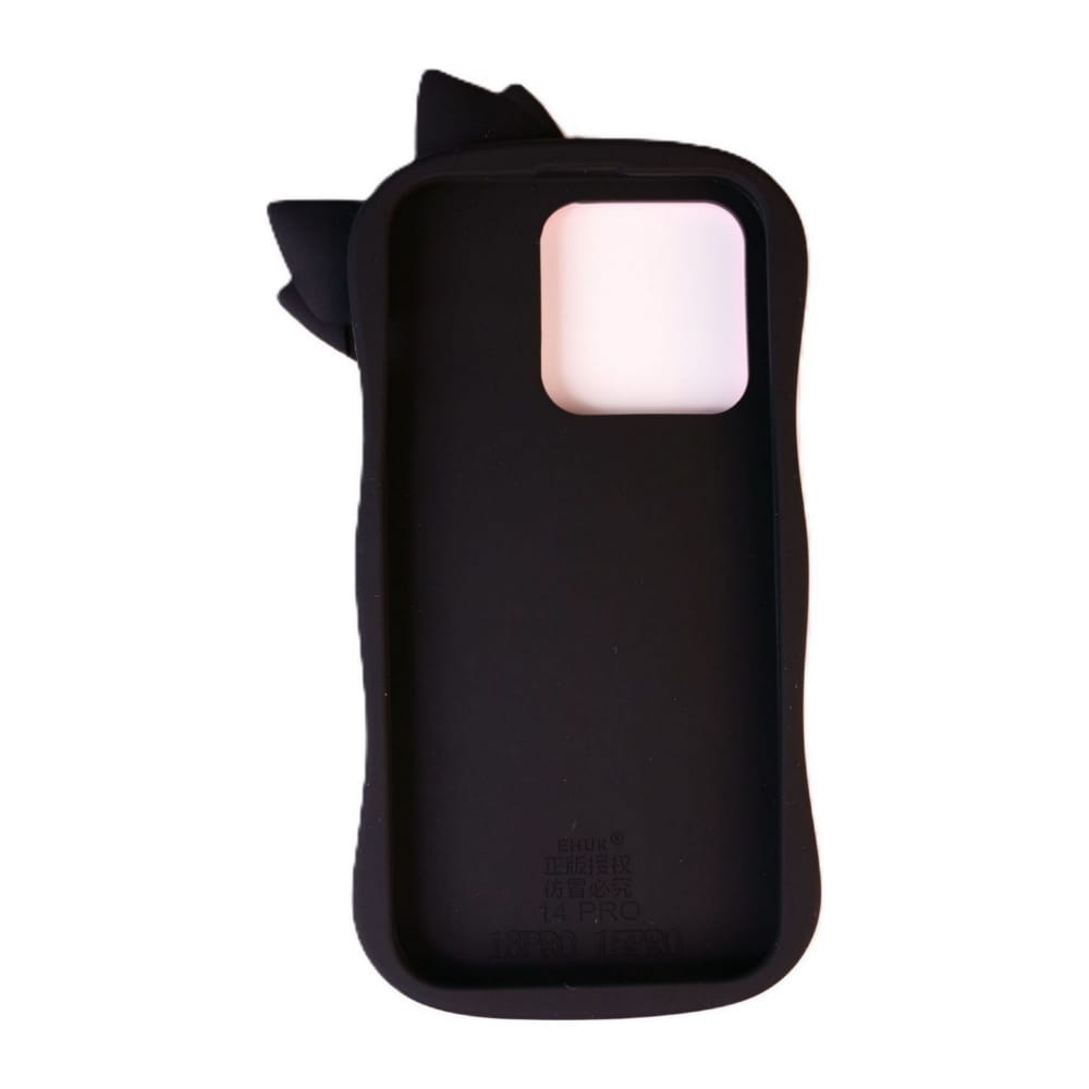 Hearts & Bow (Black Pink)