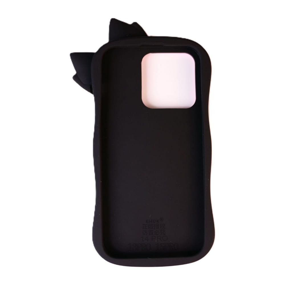 Hearts & Bow (Black Pink)