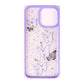 Glitter Butterflies Case (Purple)