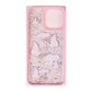 Glitter Butterflies Case (Pink)