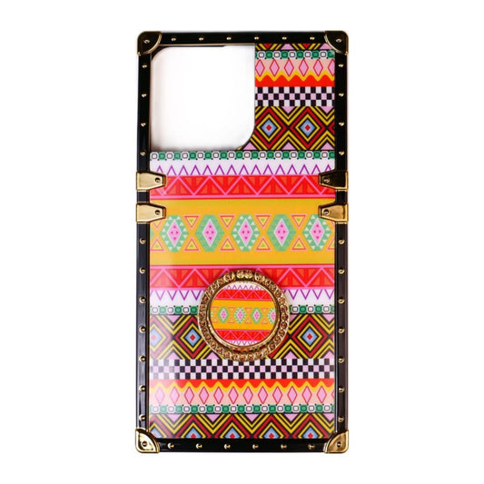 Square Patterns + Kickstand Case (Multi-Color)