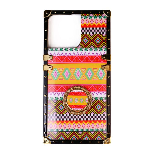 Square Patterns + Kickstand Case (Multi-Color)