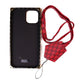 Sqaure Textile + Strap Case (Red)