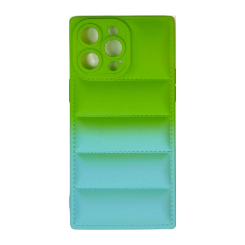 Soft Squares Color Fade Case (Blue Green)