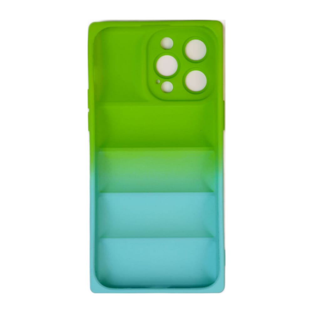 Soft Squares Color Fade Case (Blue Green)