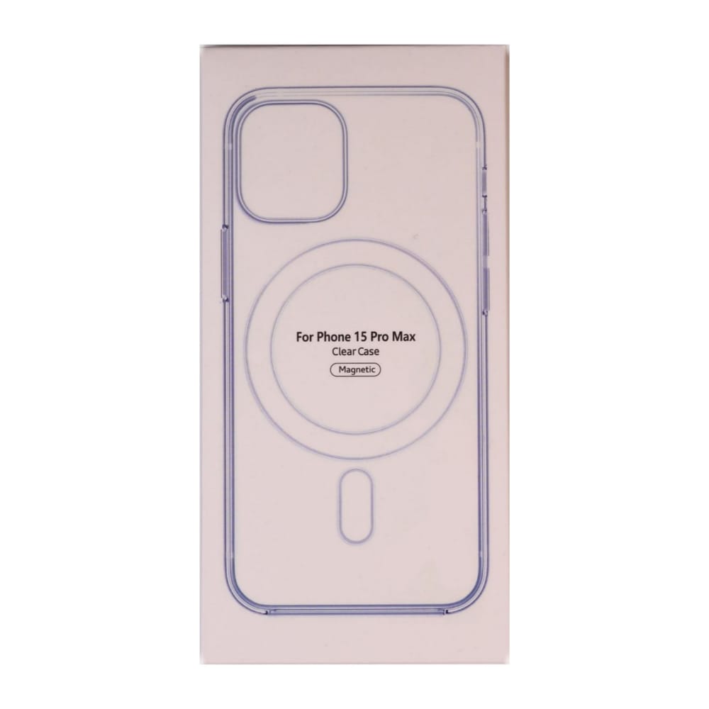 Iphone 15 Pro Max: Case Clear Magsafe