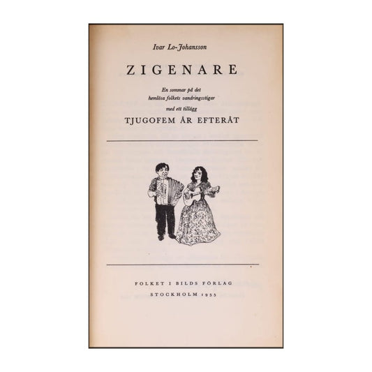 Ivar Lo-Johansson: Zigenare