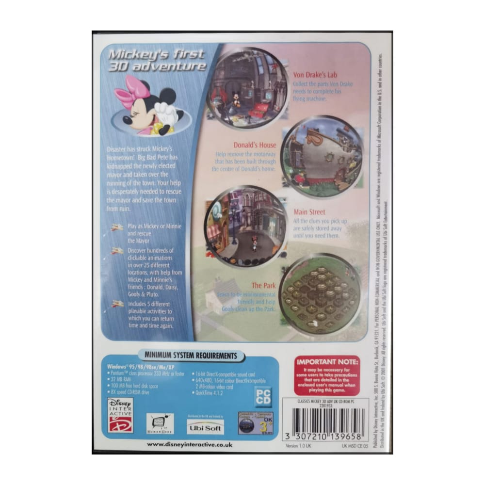 Mickey Saves The Day: 3D Adventure