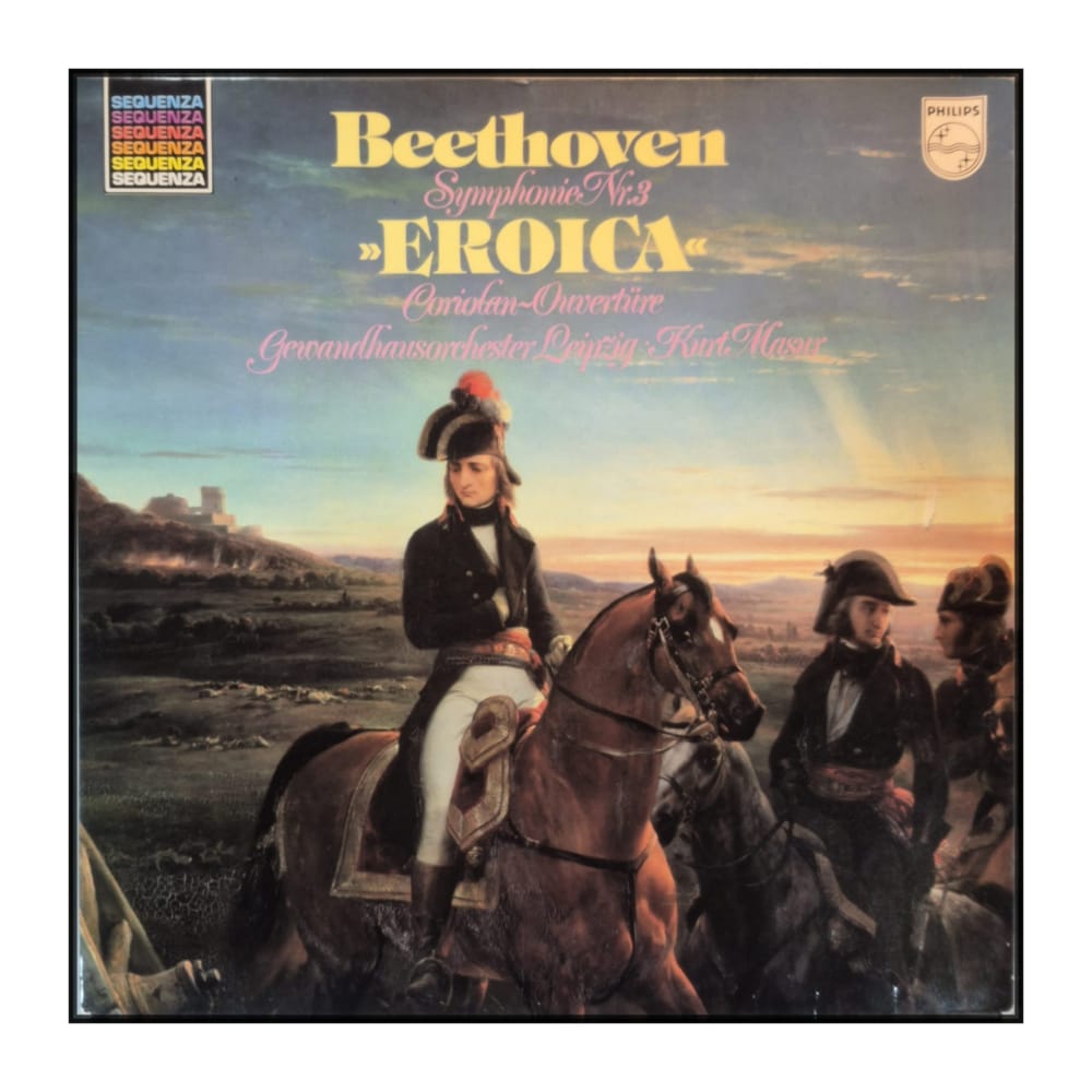 Ludwig Van Beethoven & Gewandhausorchester Leipzig & Kurt Masur: Symphonie Nr. 3 »Eroica« / Coriolan-Ouvertüre