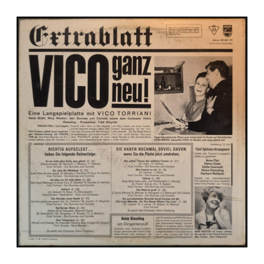 Vico Torriani: Extrablatt - Vico Ganz Neu