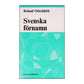 Roland Otterbjörk: Svenska Förnamn