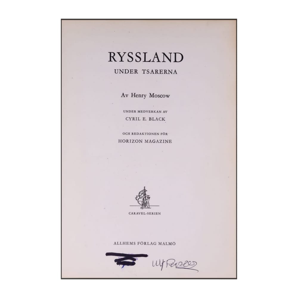 Henry Moscow: Ryssland Under Tsarerna