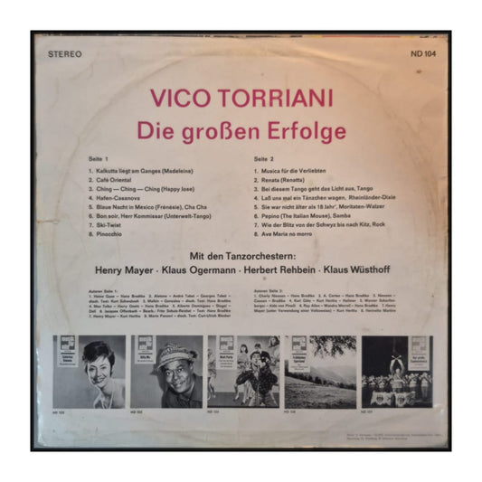 Vico Torriani: Die Großen  Efolge