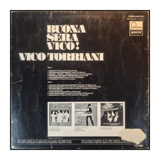 Vico Torriani: Buona Sera Vico