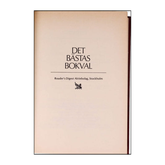 Reader’S Digest: Det Bästas Bokval - (1982) - (9170300917)