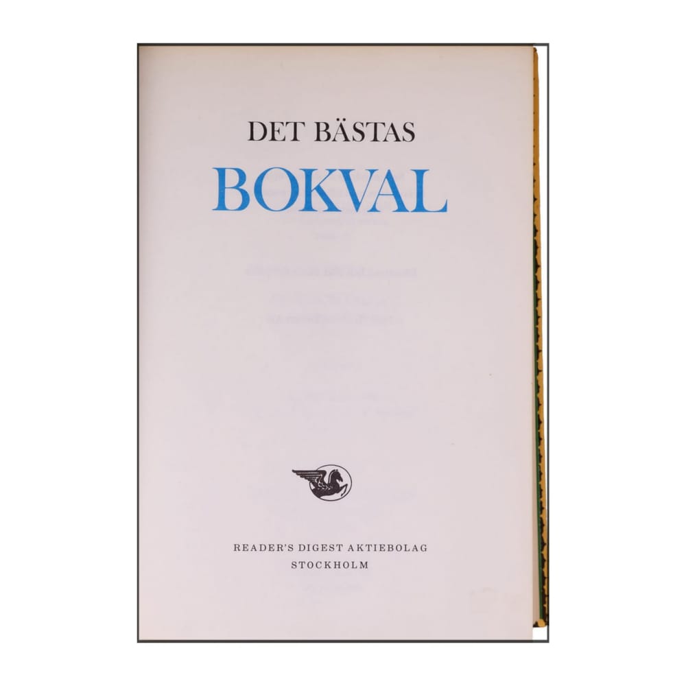 Reader’S Digest: Det Bästas Bokval: Cicero Romaren