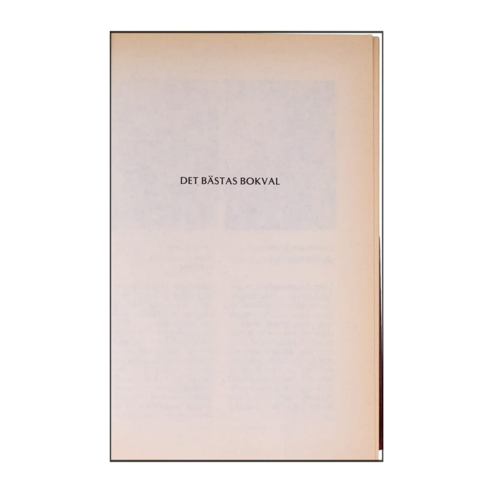 Reader’S Digest: Det Bästas Bokval - (1989) - (9170301492)