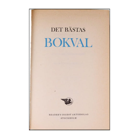 Reader’S Digest: Det Bästas Bokval - (1977) - (9170300429)