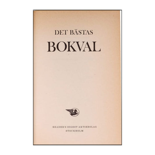Reader’S Digest: Det Bästas Bokval - (1976) - (9170300127)