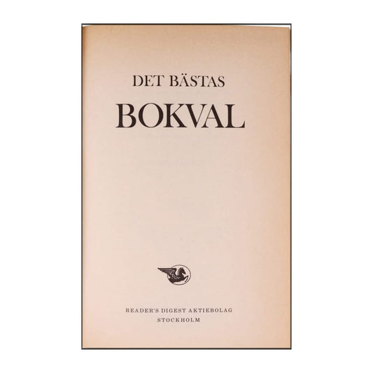 Reader’S Digest: Det Bästas Bokval - (1979) - (9170300941)