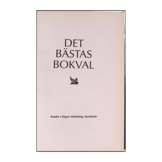 Reader’S Digest: Det Bästas Bokval - (1993) - (9170301557)