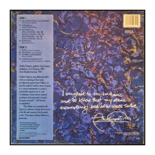 Andrés Segovia: My Favourite Works