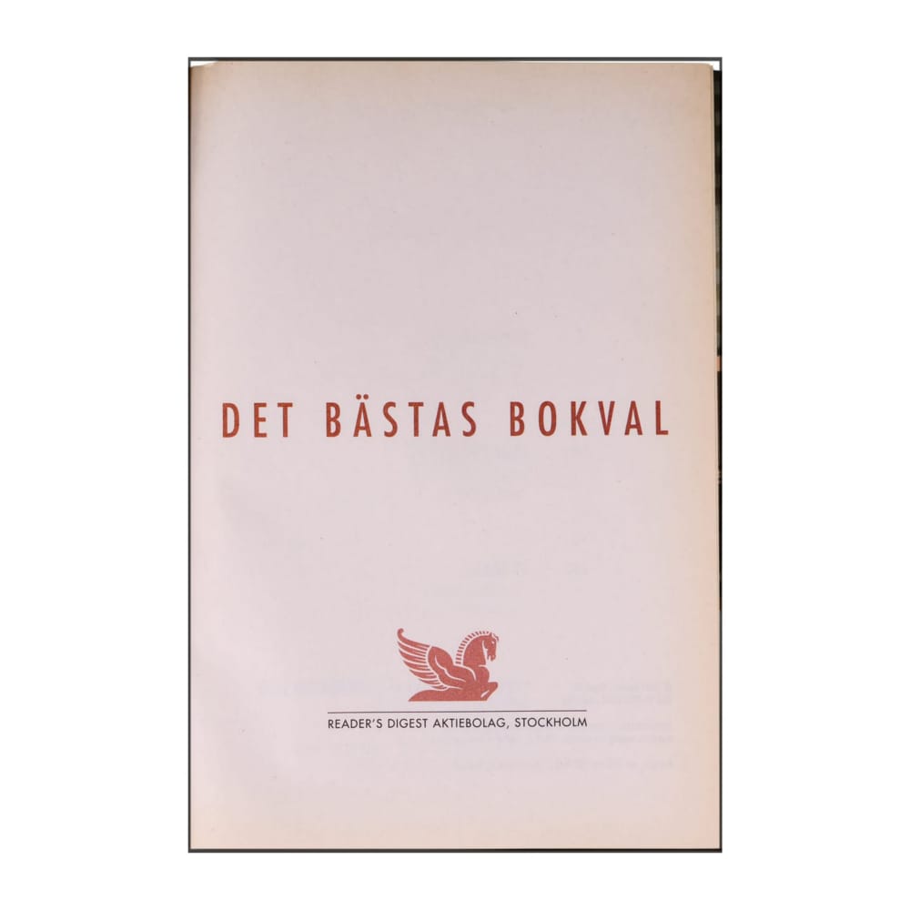 Reader’S Digest: Det Bästas Bokval 236