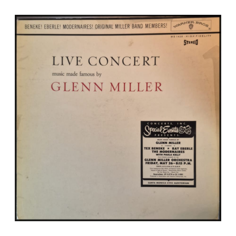 Glenn Miller: Live Concert Music Made Famous