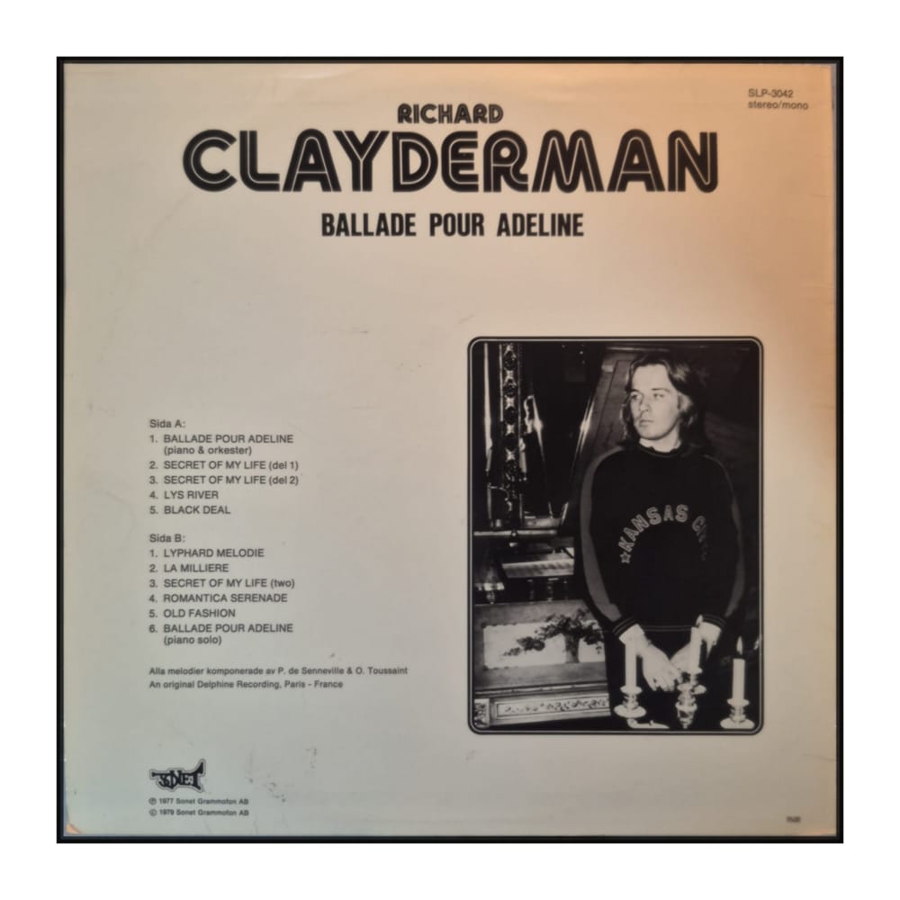 Richard Clayderman: Ballade Pour Adeline
