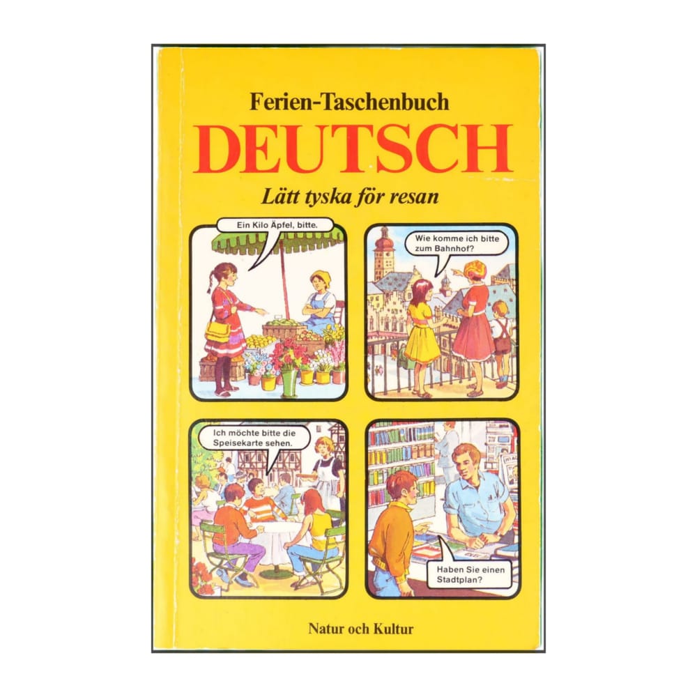 Ferien-Taschenbuch: Deutsch: Lätt Tyska För Resan