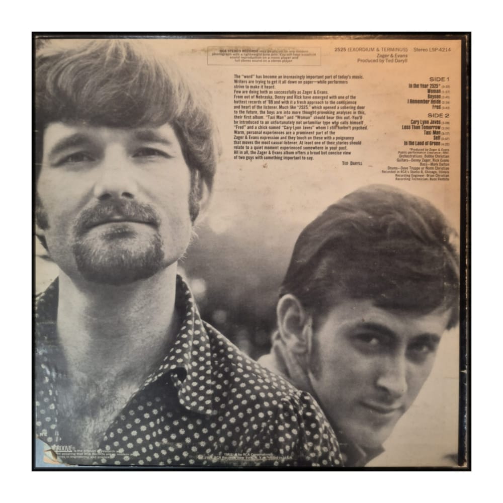 Zager & Evans: 2525 (Exordium & Terminus)