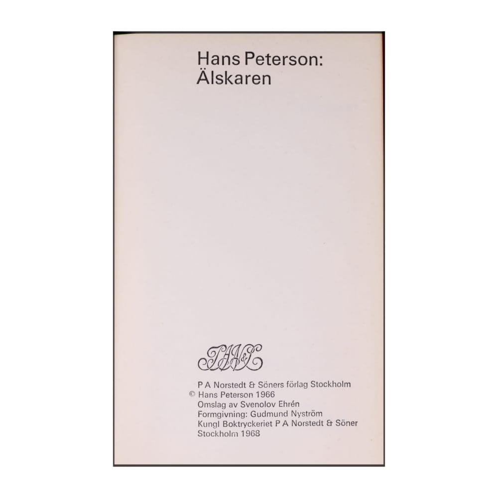Hans Peterson: Älskaren