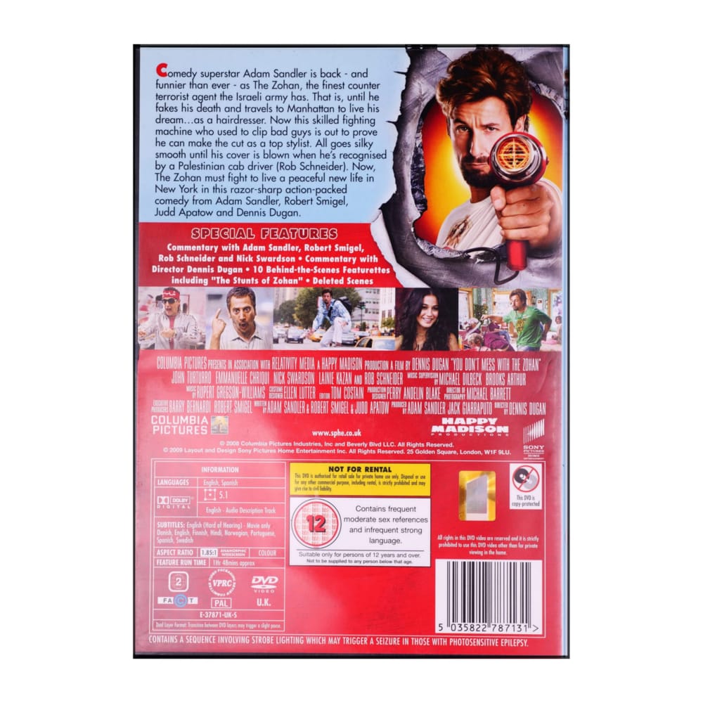 You Don’T Mess With The Zohan