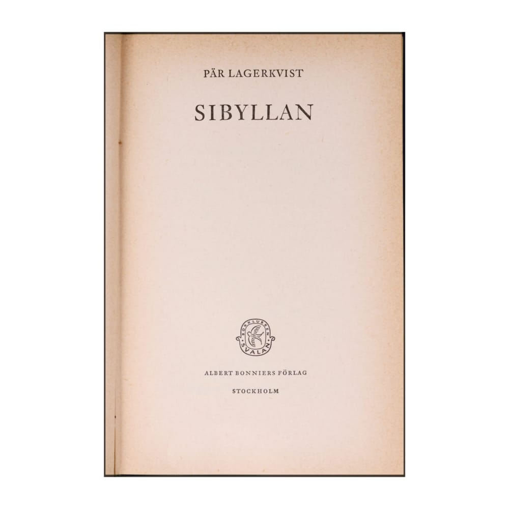 Pär Lagerkvist: Sibyllan