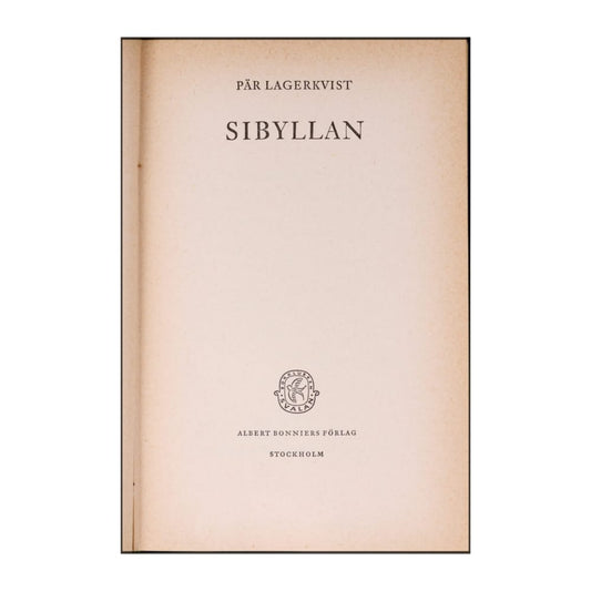 Pär Lagerkvist: Sibyllan
