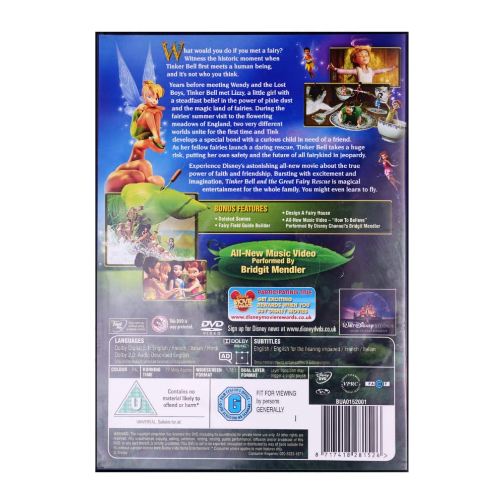 Tinker Bell And The Great Fairy Rescue