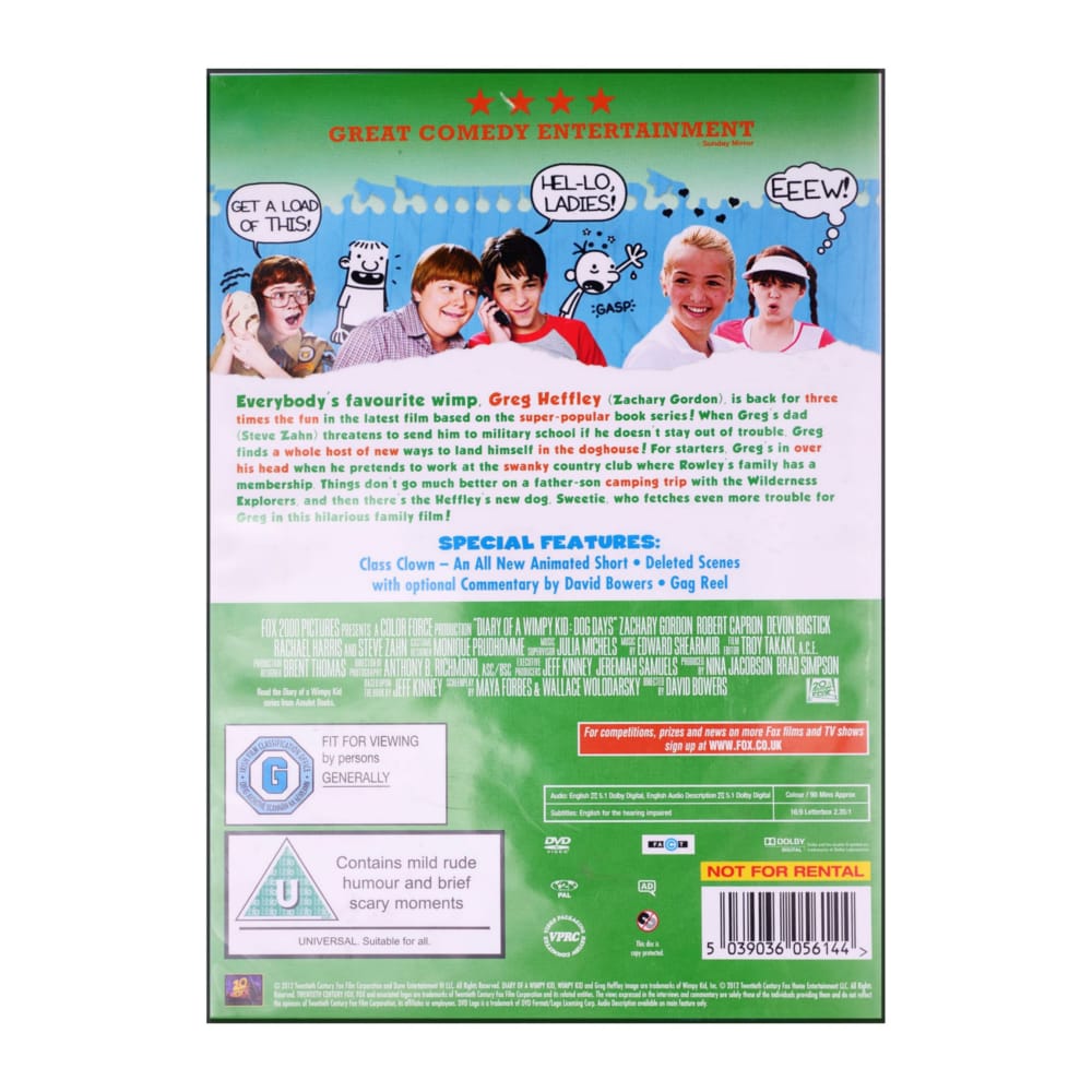 Diary Of A Wimpy Kid Dog Days