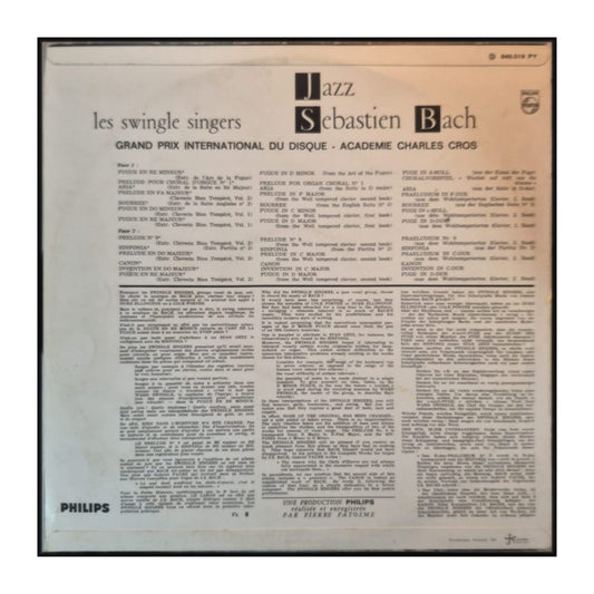 Les Swingle Singers: Jazz Sébastien Bach