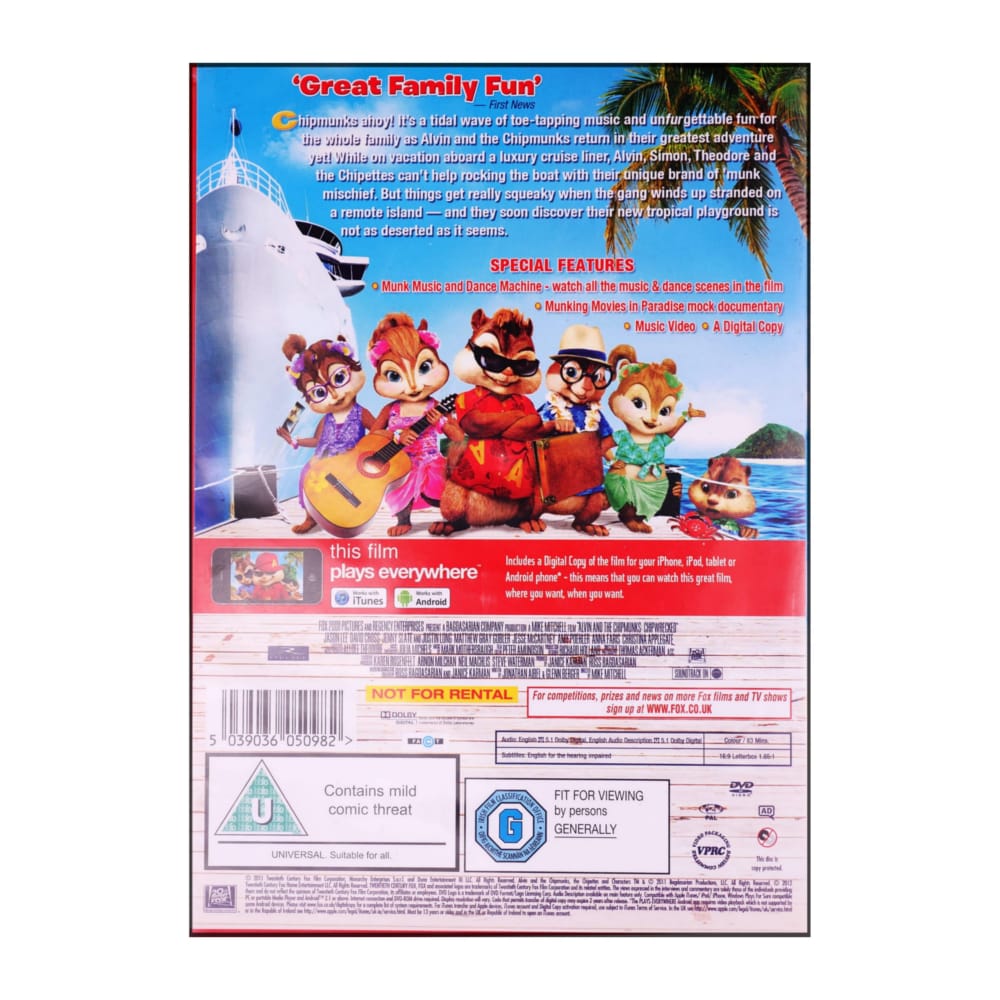 Alvin And The Chipmunks Chipwrecked