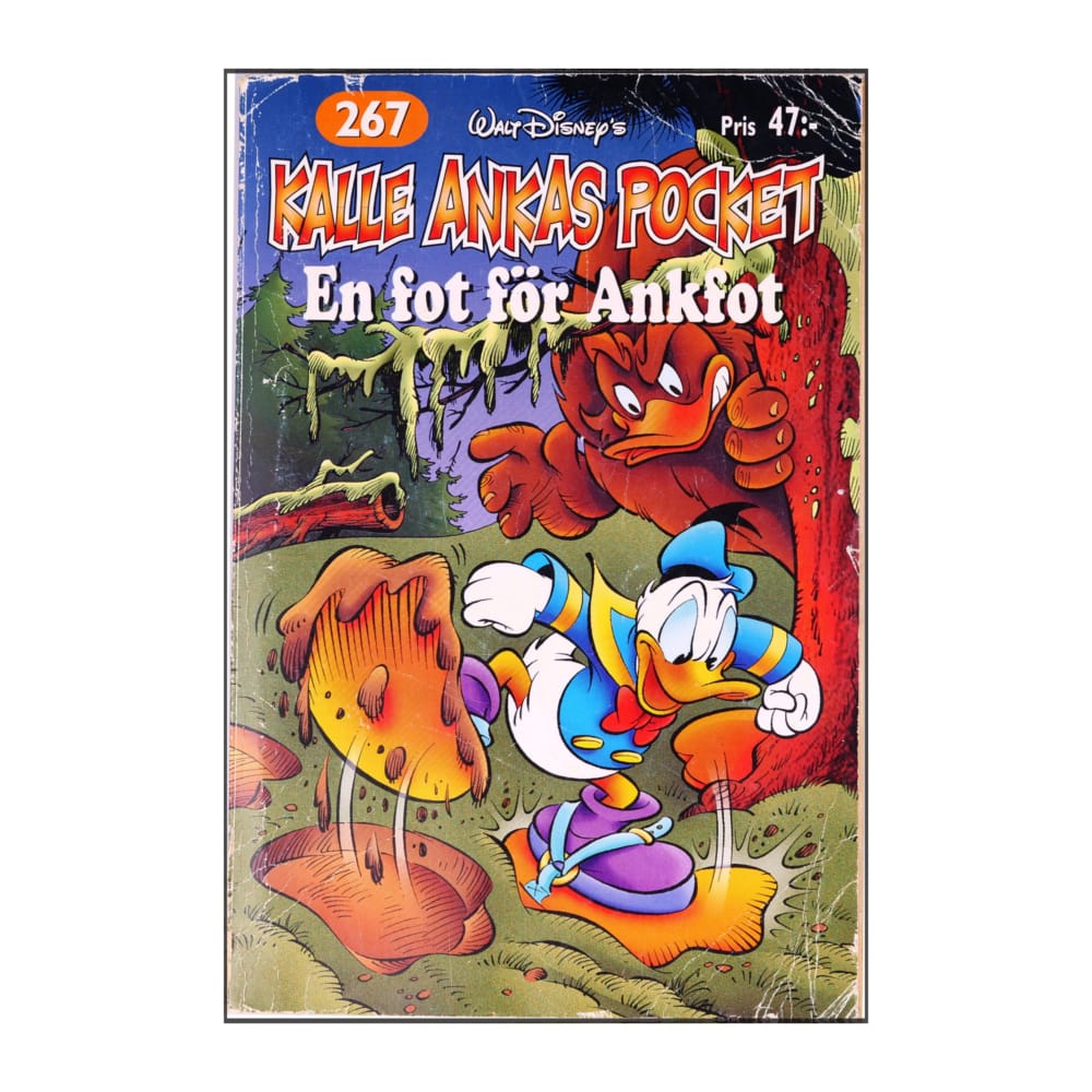 Kalle Ankas Pocket 267 - En Fot För Ankfot