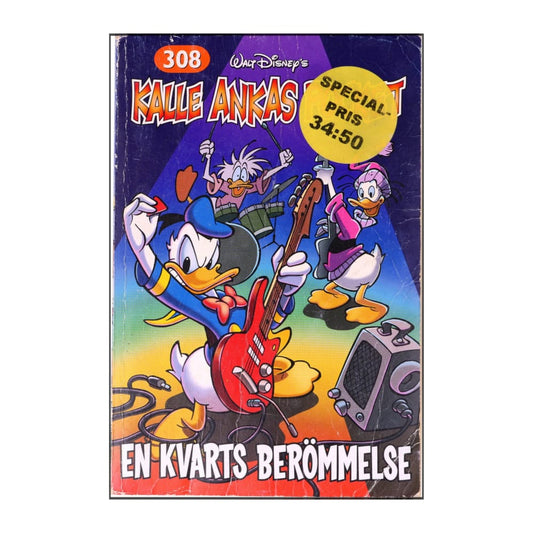 Kalle Ankas Pocket 308 - En Kvarts Berömmelse