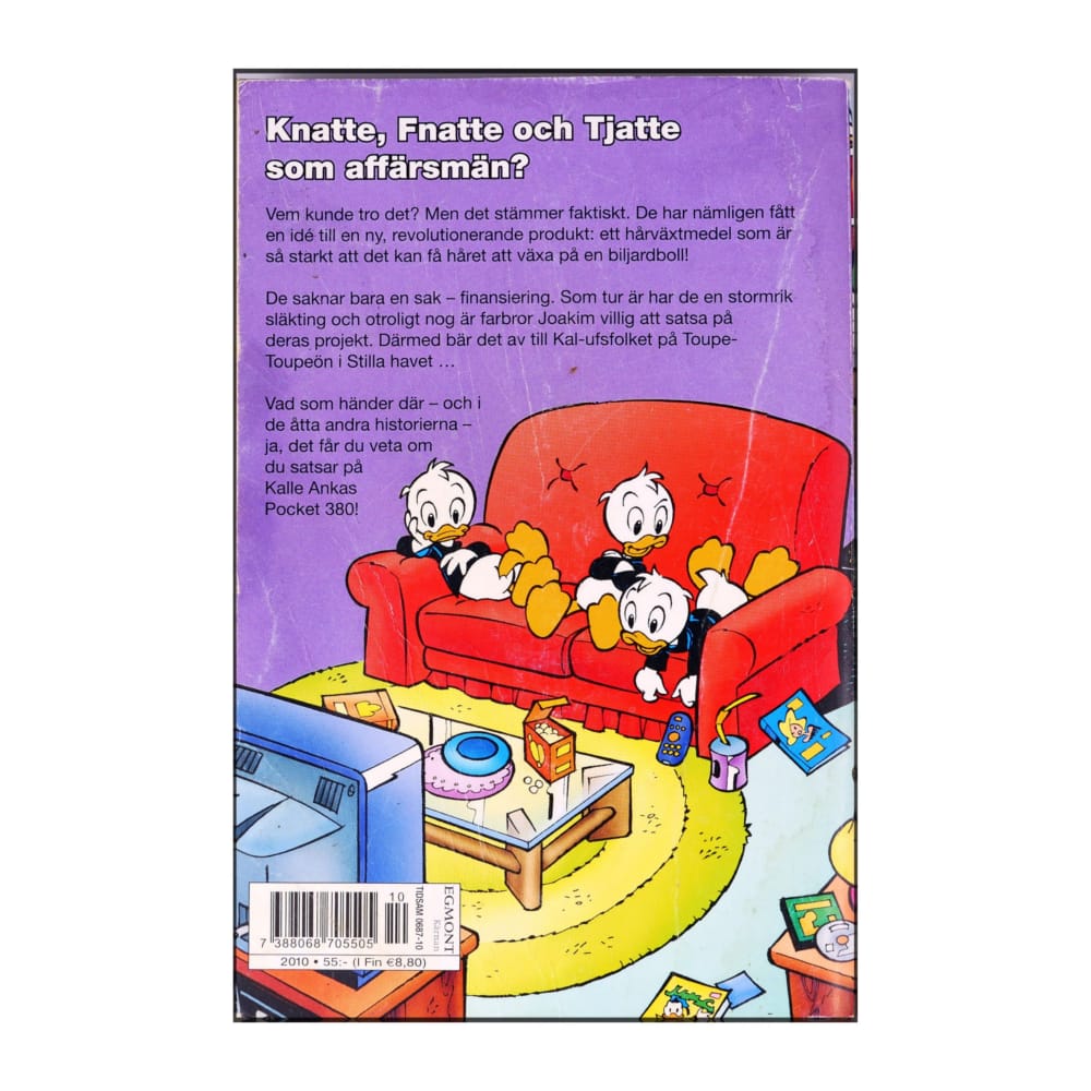 Kalle Ankas Pocket 380 - Det Hänger På Håret