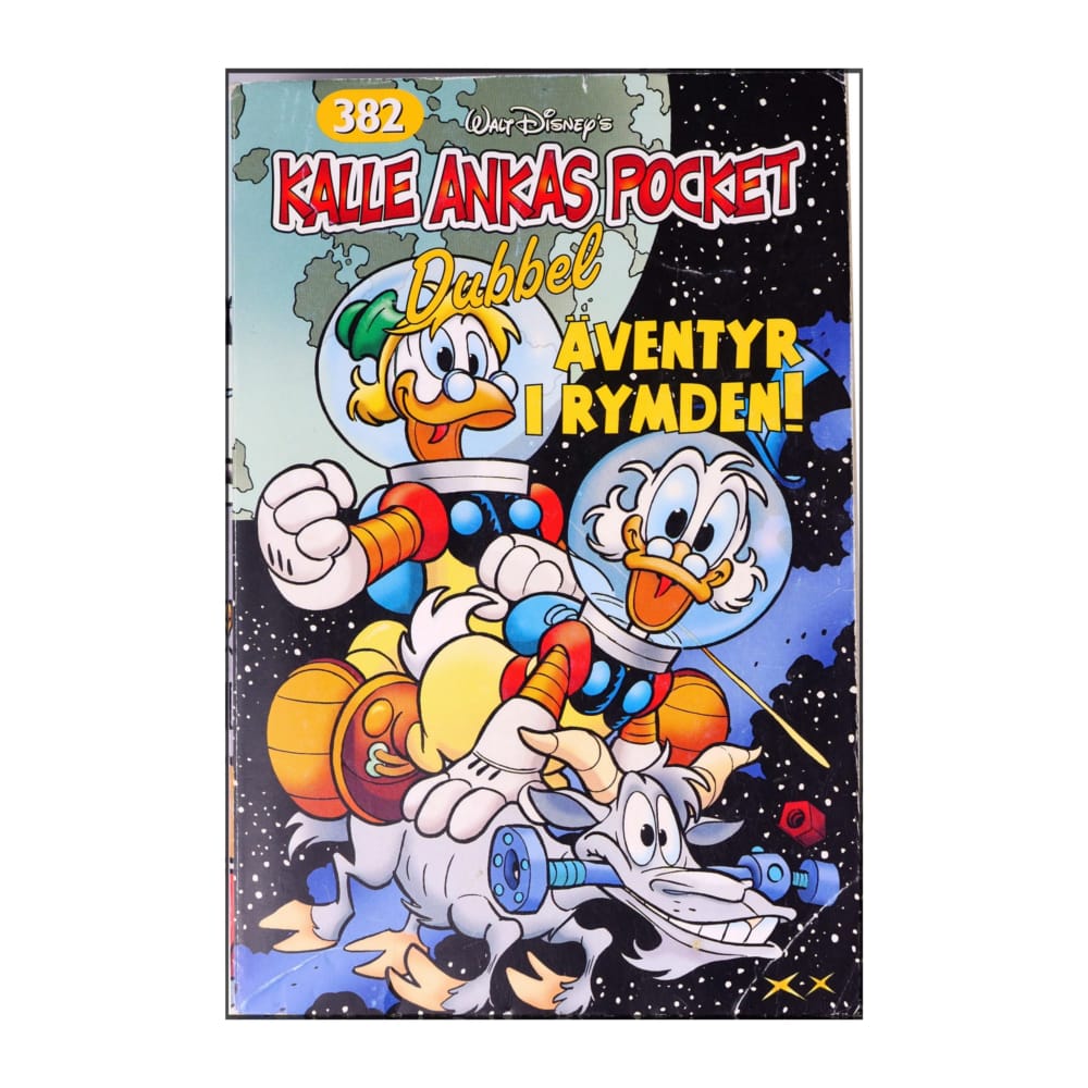 Kalle Ankas Pocket 382 Dubbel - Äventyr I Rymden