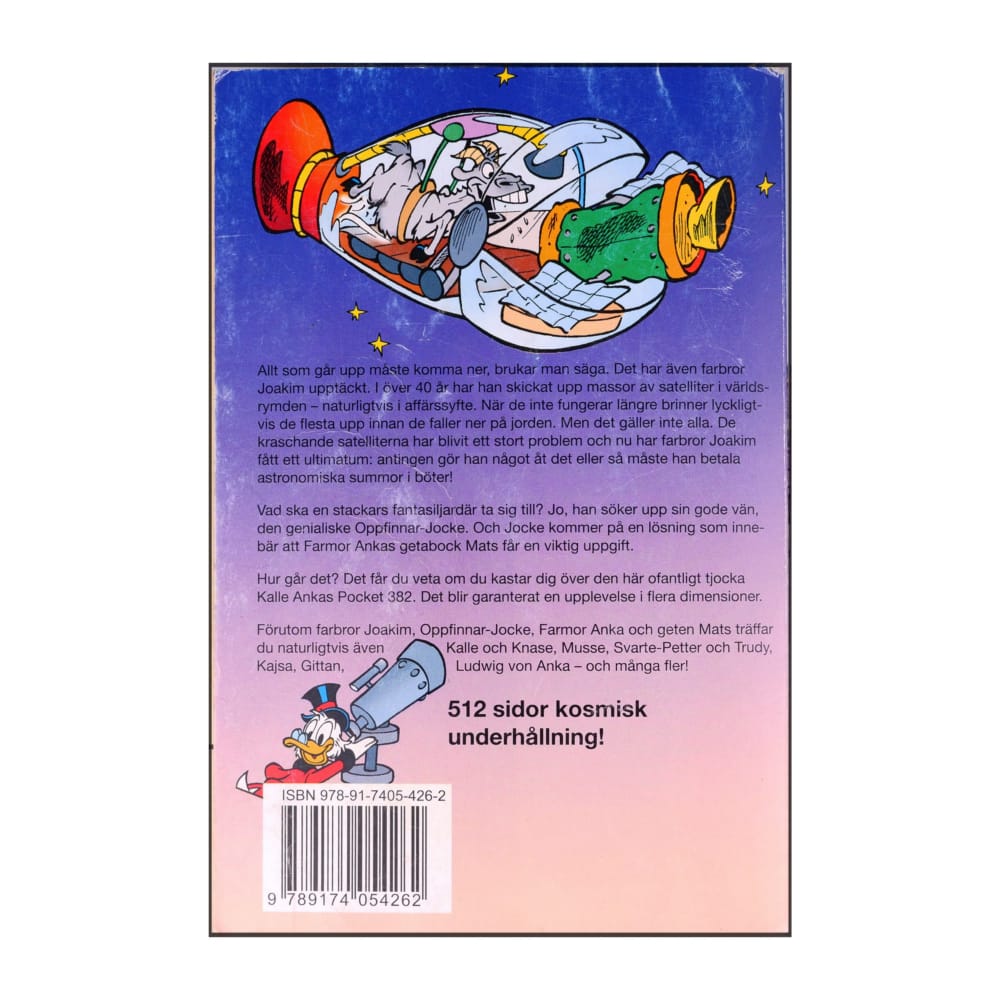 Kalle Ankas Pocket 382 Dubbel - Äventyr I Rymden