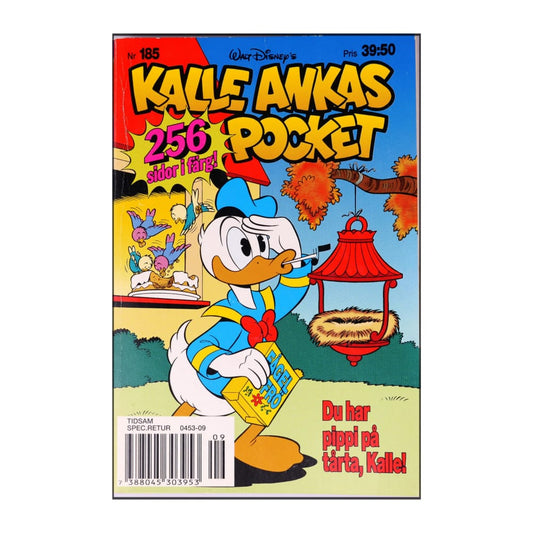 Kalle Ankas Pocket 185 - Du Har Pippi På Tårta, Kalle!