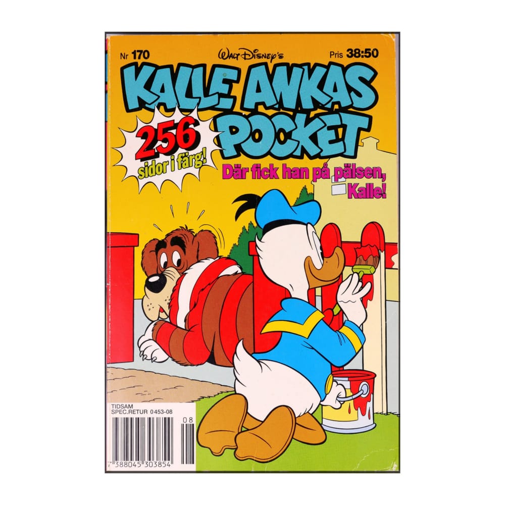 Kalle Ankas Pocket 170 - Där Fick Han På Pälsen, Kalle!