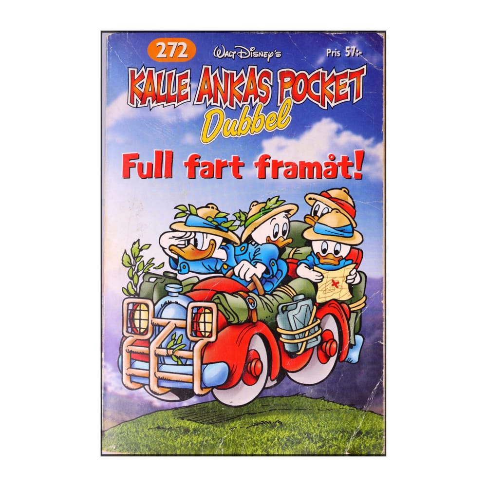 Kalle Ankas Pocket Dubbel 272 - Full Fart Framåt
