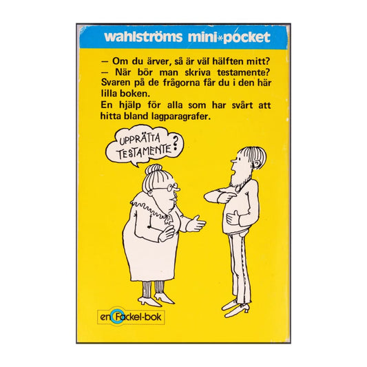Wahlströms Mini-Pocket 3 - Om Arv Och Testamente