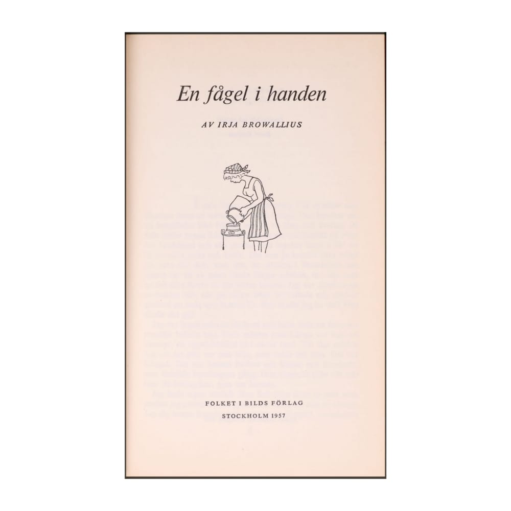 Irja Browallius: En Fågel I Handen