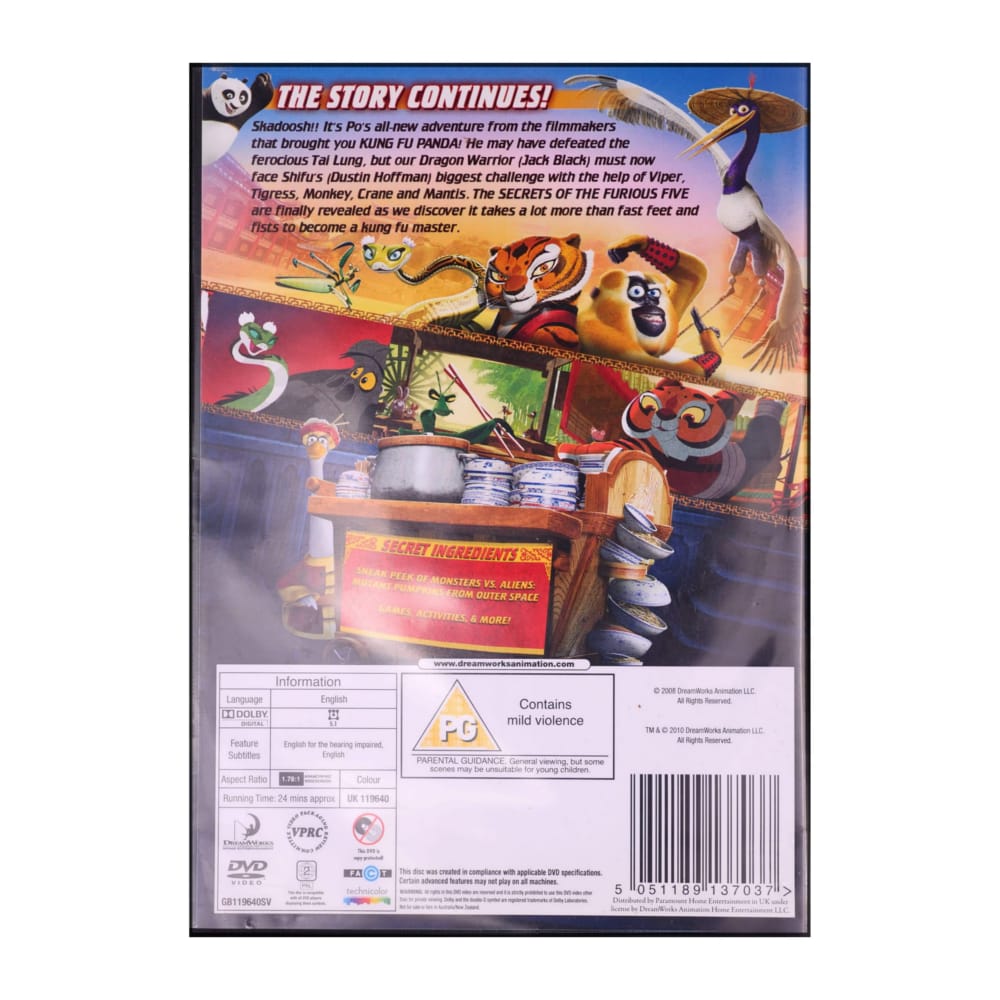Kung Fu Panda: Secrets Of The Furious Five